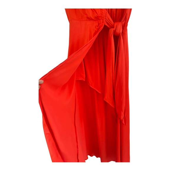 $148 Anthropologie Maeve Wrap Midi Dress Size Small NWT - Picture 8 of 10